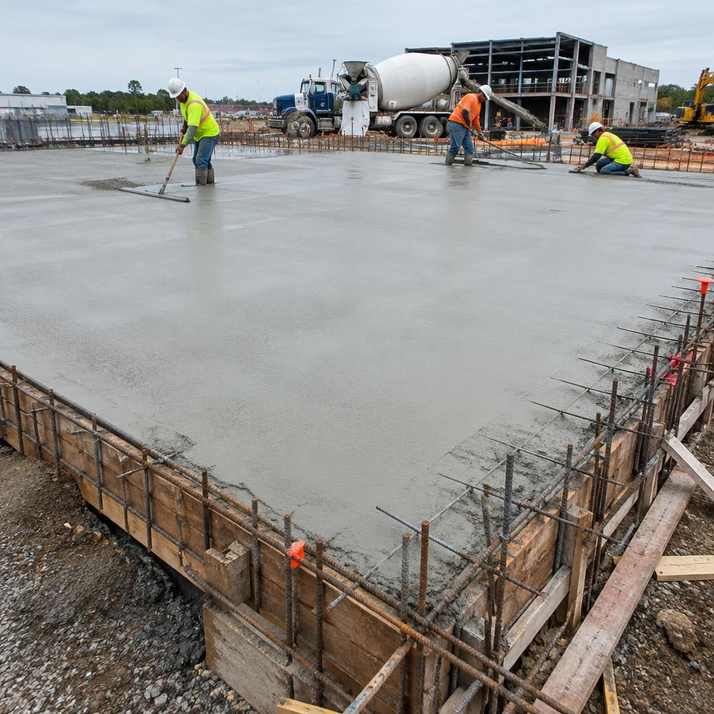 Concrete Slabs in Commerce, GA